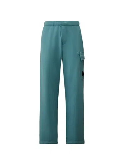 C.p. Company Cargo-pocket Track Pants In Blue