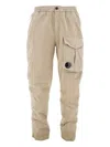 C.p. Company Stretch Sateen Regular Cargo Pant In Neutrals