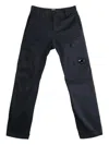 C.p. Company Cargo Pocket Trousers In Blue