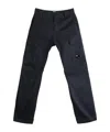 C.p. Company Cargo Pocket Trousers In Blue