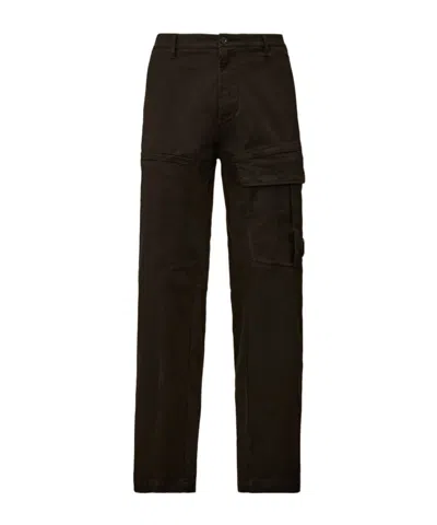 C.p. Company Cargo-pocket Trousers In Gray