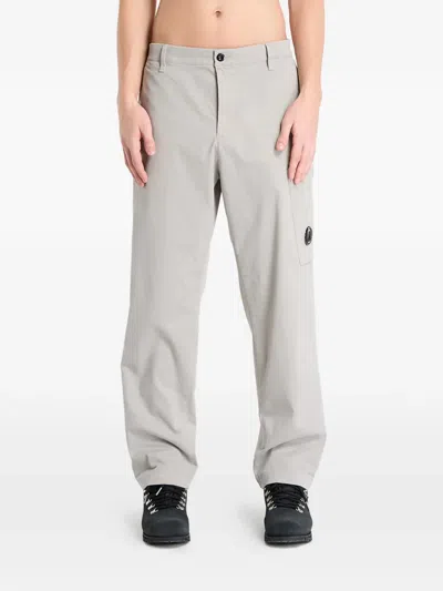 C.p. Company Cargo-pocket Trousers In Gray