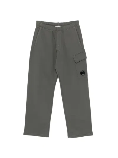 C.p. Company Cargo-pocket Trousers In Green