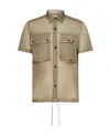C.p. Company Cargo-pockets Shirt In Nude
