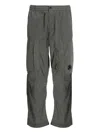 C.p. Company Cargo-pockets Trousers In Gray
