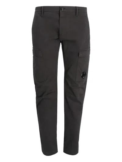 C.p. Company Cargo-pockets Trousers In Green
