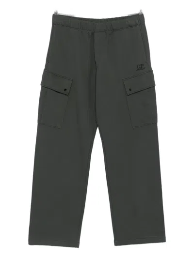 C.p. Company Cargo Sweatpants In Gray
