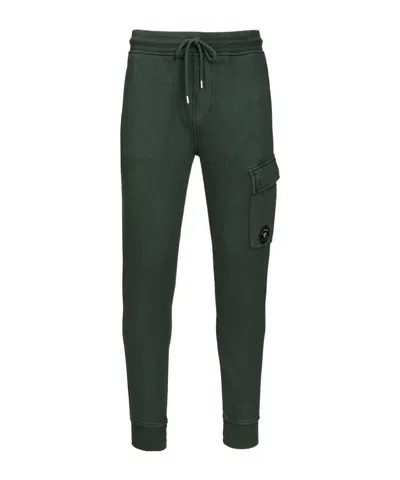 C.p. Company Cargo Sweatpants Trousers In Green