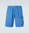 C.p. Company Cargo Swim Trunks In Blue