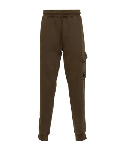 C.p. Company Cargo Track Pants In Green