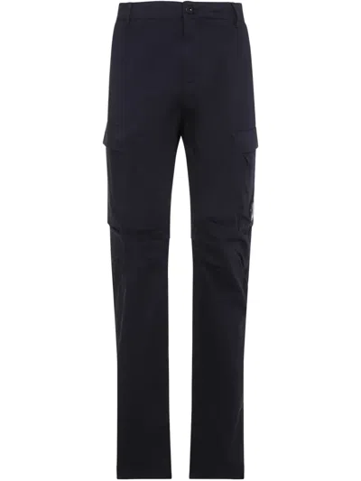 C.p. Company Cargo Trousers In Blue
