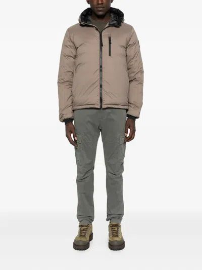 C.p. Company Cargo Trousers In Brown