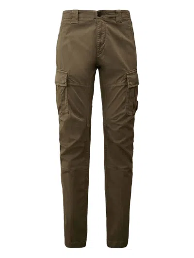 C.p. Company Cargo Trousers In Gray