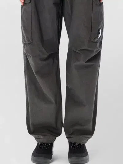 C.p. Company Cargo Trousers Microreps Fabric Belt Loops