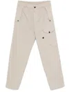 C.p. Company Cargo Trousers In Neutrals
