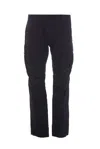 C.p. Company C.p.company Diagonal Raised Fleece Cargo Sweatpants In Night Blue