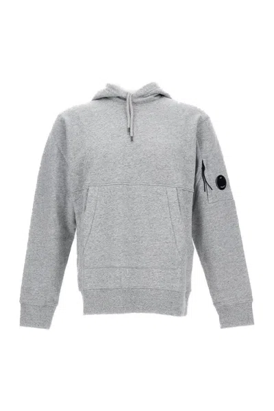 C.P. COMPANY CASUAL HOODED SWEATSHIRT WITH FRONT POCKET