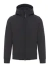C.p. Company Long-sleeved Casual Jacket In Negro