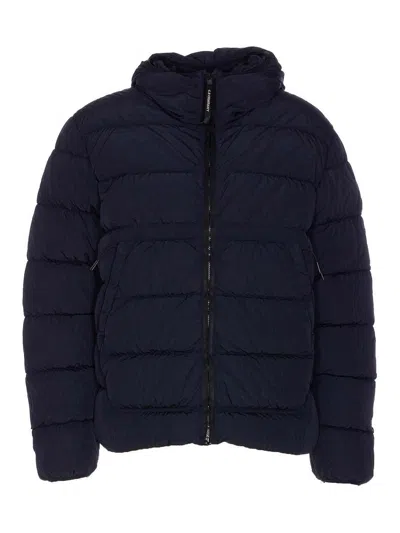C.P. COMPANY BLACK OUTWEAR MEDIUM DOWN JACKET