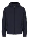 C.p. Company Midnight Blue Stretch Polyester Jacket In Blue