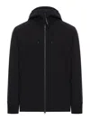 C.p. Company C.p.company Shell-r Goggle Jacket In Black