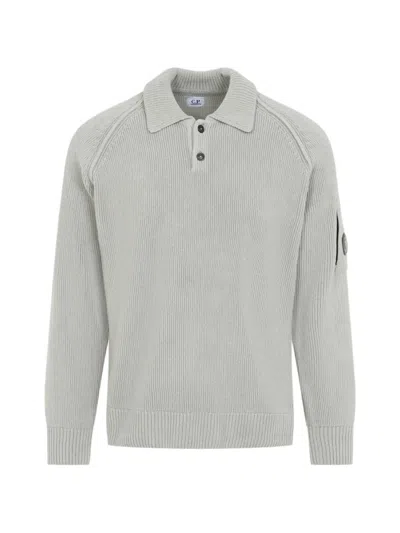 C.p. Company Cp Company Chenille Polo Neck Sweater For Men In Multi