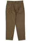 C.p. Company Tailored Trousers With Pockets And Pleats In Brown