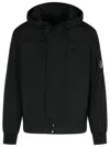 C.p. Company C.p.company Shell R Double Pocket Goggle Jacket In Black