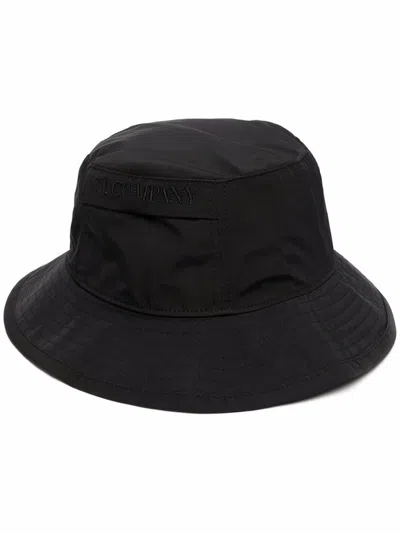Pre-owned C.p. Company Chrome Bucket Hat In Black