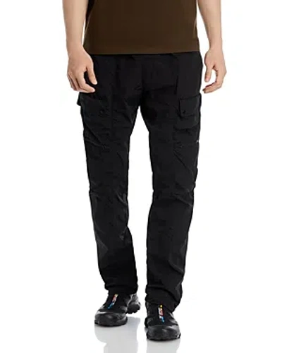 C.p. Company Chrome Loose Fit Cargo Pants In Black
