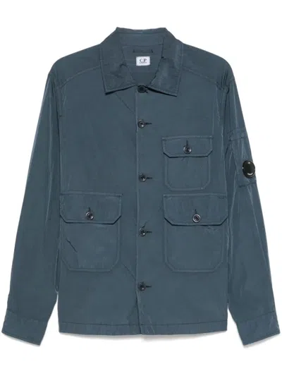 C.P. COMPANY `CHROME-R` BUTTON OVERSHIRT