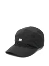 C.p. Company C.p.company Chrome-r Panelled Cap In Black
