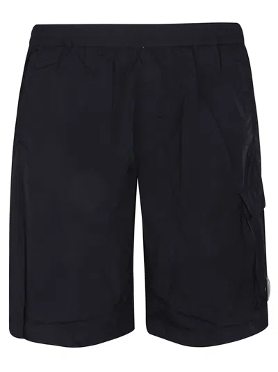 C.p. Company Chrome-r Cargo Short In Blue