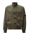 C.p. Company Chrome-r Full Button Jacket In Green