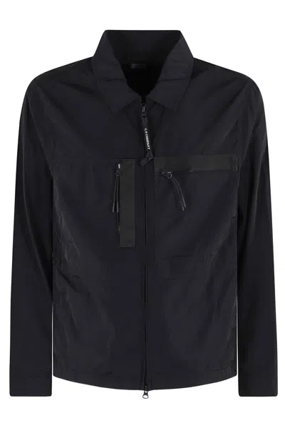 C.P. COMPANY C.P. COMPANY CHROME R FULL ZIP LOGO