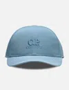 C.p. Company Chrome-r Goggle Cap In Blue