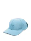 C.p. Company Chrome-r Goggle Cap In Blue