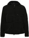 C.p. Company Chrome-r Hooded Jacket In Black