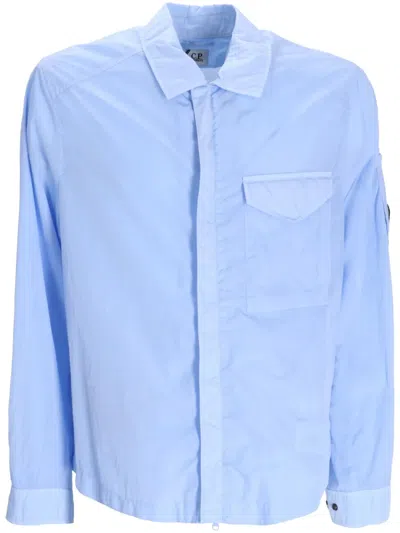 C.p. Company Chrome-r Jacket In Blue