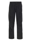 C.p. Company Chrome-r Lens Cargo Pants In Black