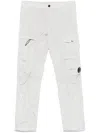 C.p. Company C.p.company Lens Detail Cargo Pants In Grey