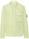 C.p. Company Chrome-r Pocket Shirt Jacket In Green