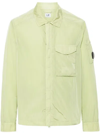C.p. Company Chrome-r Pocket Shirt Jacket In Green