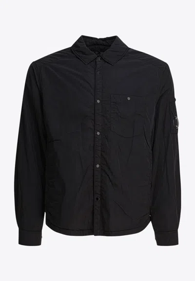C.P. COMPANY CHROME-R LENS PADDED OVERSHIRT
