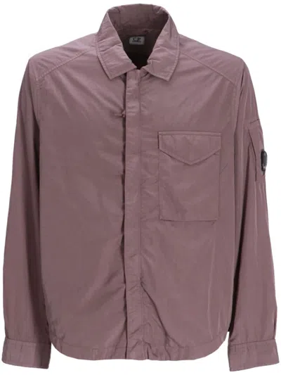 C.p. Company Chrome-r Lens Shirt In Purple