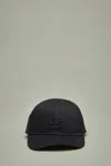 C.p. Company Cp Company Baseball Cap In Black