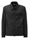 C.p. Company C.p.company Men Chrome-r Nylon Jacket In Black
