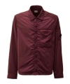 C.p. Company Chrome-r Overshirt In Red