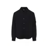 C.p. Company Lightweight Polyamide Jacket With Tailored Fit In Black