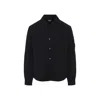C.p. Company Lightweight Polyamide Jacket With Tailored Fit In Black